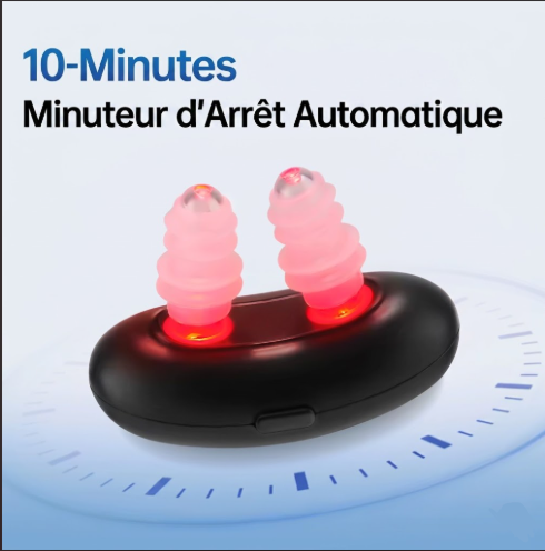 Appareil de soulagement nasal par lumière rouge Novea
