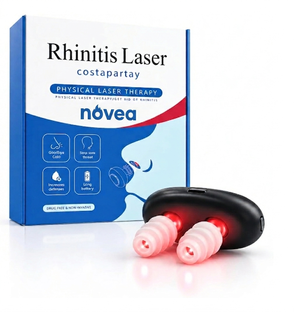 Appareil de soulagement nasal par lumière rouge Novea