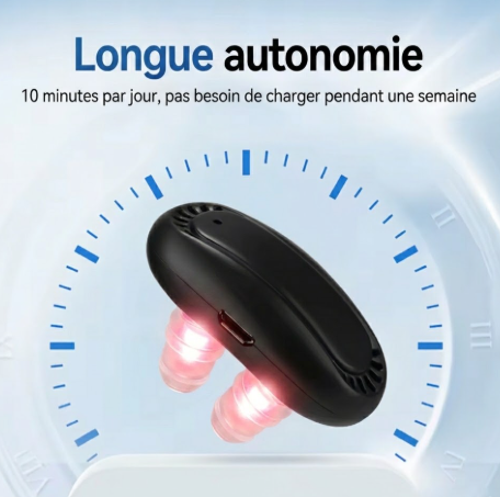 Appareil de soulagement nasal par lumière rouge Novea