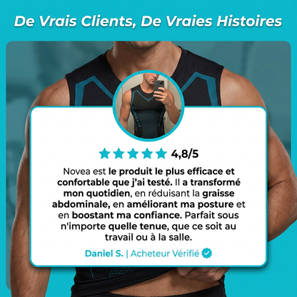 Novea™ | Débardeur de Compression Gainant